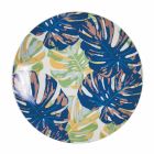 Porcelæns- og stentøjsservicefarvede plader 18 stykker - Riodeja Viadurini