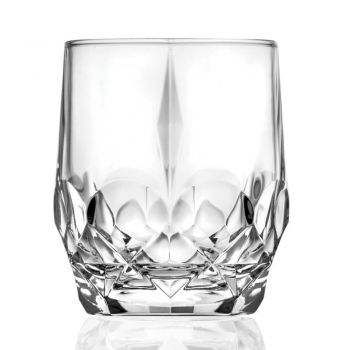 12 dele Ecological Crystal Whisky Glasses Service - Bromeo