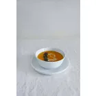 Hvid moderne design porcelæn middag plade sæt 24 stykker - Arctic Viadurini