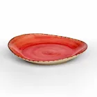 Sæt med 16 moderne designretter i elegant farvet stentøj - Simba Viadurini