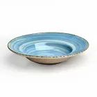 Sæt med 16 moderne designretter i elegant farvet stentøj - Simba Viadurini