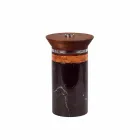 Cocktail service aperitif tilbehør i marmor, træ, stål - Norman Viadurini