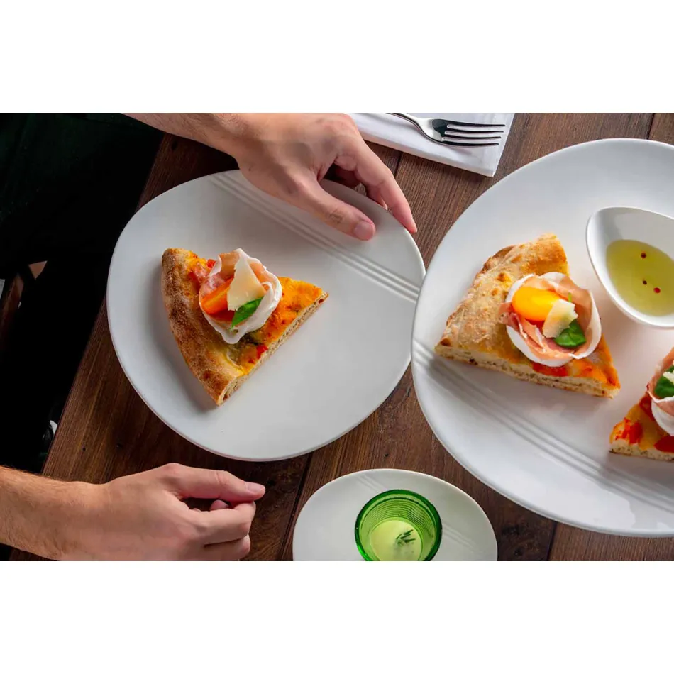 Moderne porcelæns aperitifffat sæt 36 stykker - Nalah Viadurini