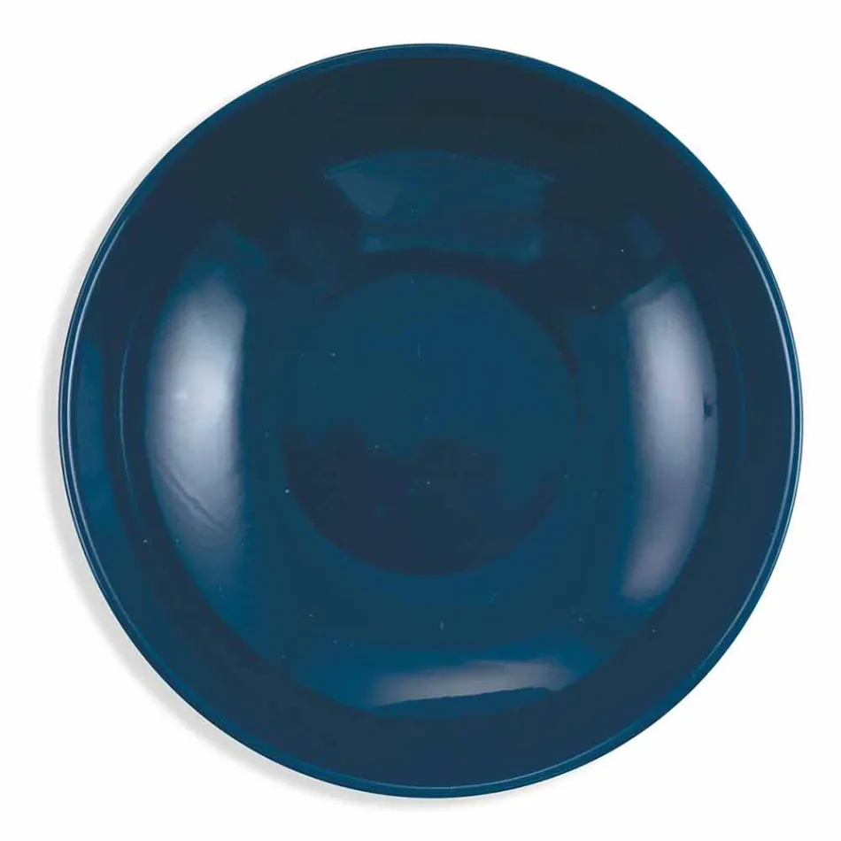 Servicefarvede og moderne retter Bordservice Komplet sæt 18 stk. - Cefalu Viadurini