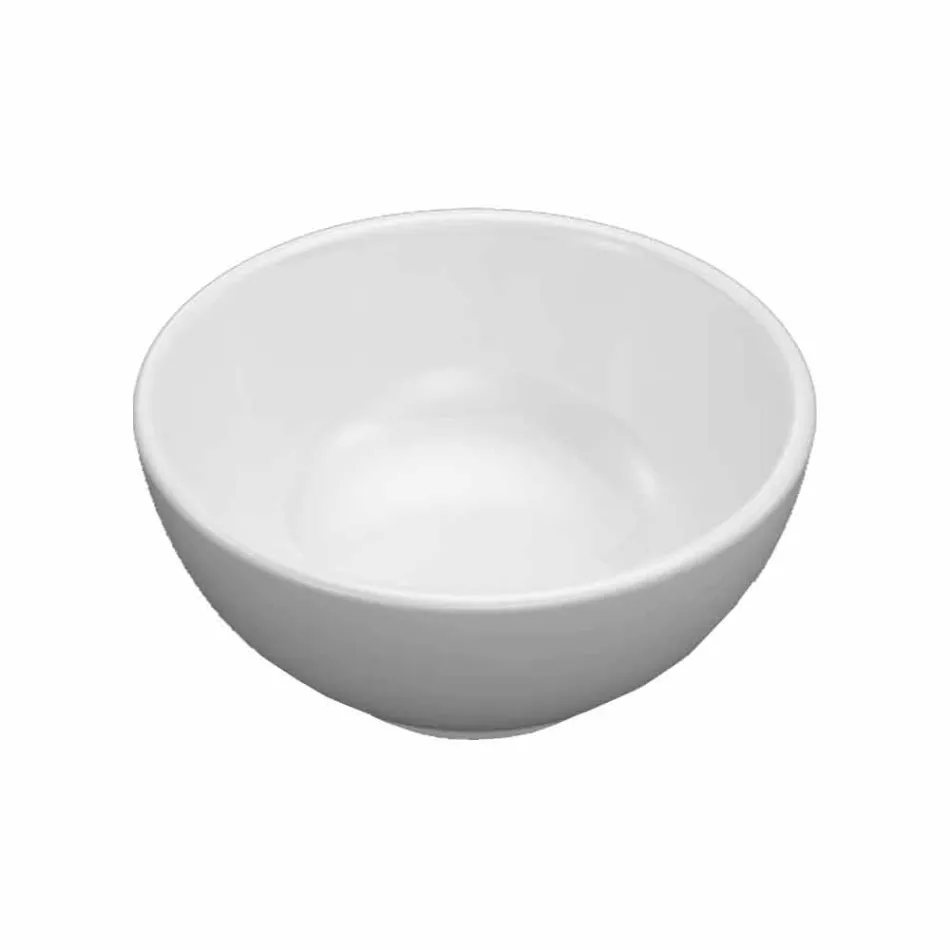 Moderne design porcelæn aperitif plader sæt 8 stykker - Galatino Viadurini