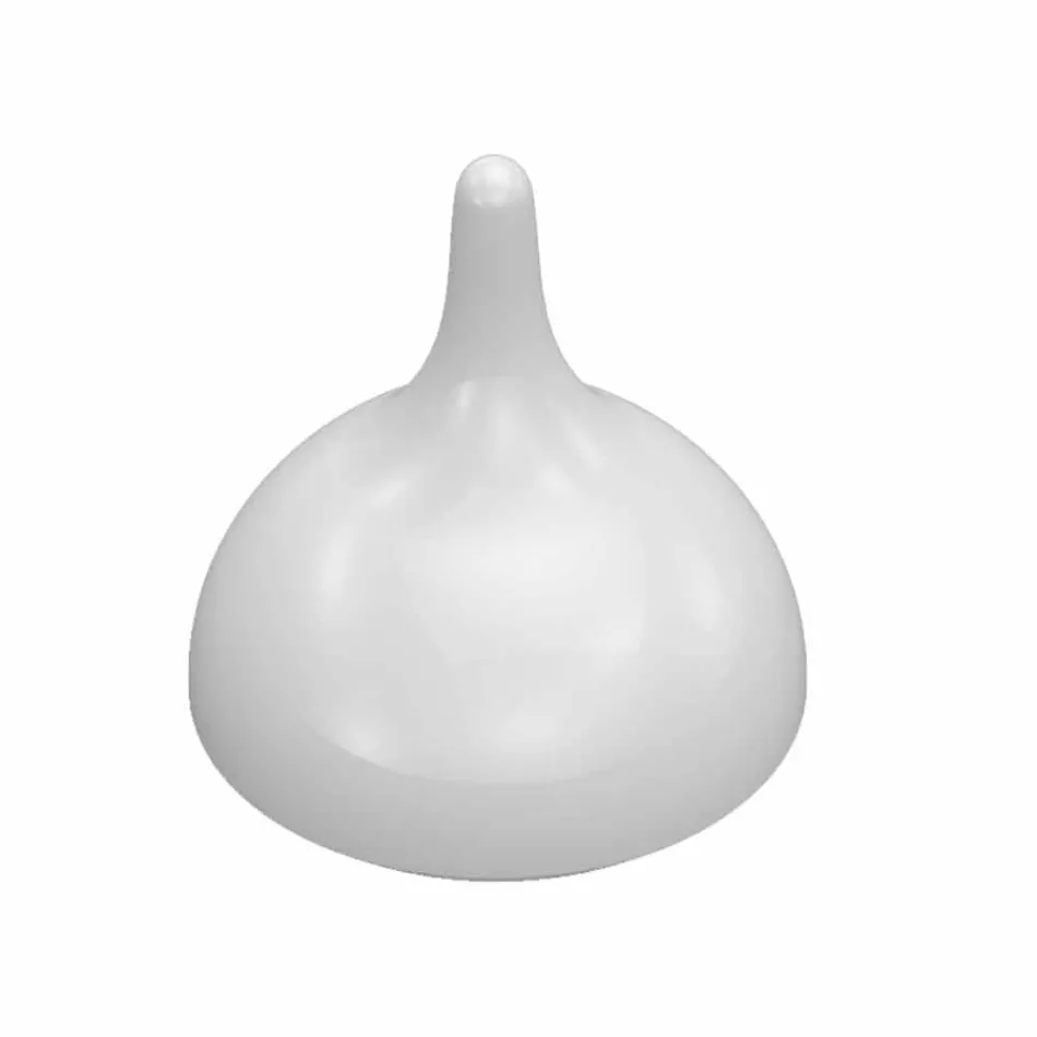 Moderne design porcelæn aperitif plader sæt 8 stykker - Galatino Viadurini