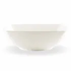 Serveringsret 3 dele moderne design i hvidt porcelæn - Malaga Viadurini