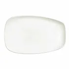 Hvid porcelænsmiddag eller serveringsret - Nalah Viadurini