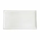 Hvid porcelænsmiddag eller serveringsret - Nalah Viadurini