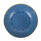 Retter service i hård Dolomitgrå, lyseblå eller blå 18 stykker - arabisk Viadurini