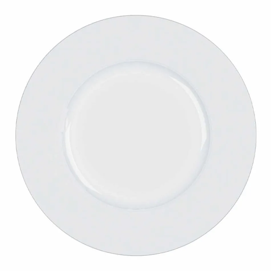 Moderne og elegant middagsmiddagssæt i porcelæn 24 stykker - teleskop Viadurini