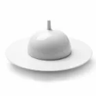 Moderne og elegant middagsmiddagssæt i porcelæn 24 stykker - teleskop Viadurini