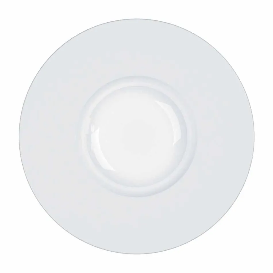 Moderne og elegant middagsmiddagssæt i porcelæn 24 stykker - teleskop Viadurini