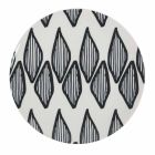 Elegant design sort / hvid porcelæn servise sæt 18 stykker - Tanzania Viadurini