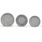 18 stykke porcelænsfarvet og moderne aftensmadstjeneste - Rurolo Viadurini