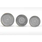 18 stykke porcelænsfarvet og moderne aftensmadstjeneste - Rurolo Viadurini