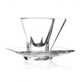 Cappuccino Cup Service i italiensk Eco Crystal 12 dele - Amalgam