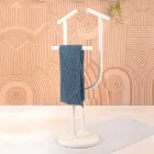 Designbetjent stativ i RAL malet stål fremstillet i Italien - Arcano Viadurini