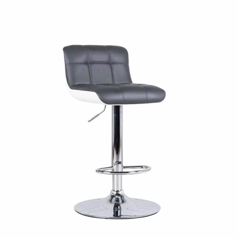 September 2 polstrede design afføring, justerbare i højden Ida Viadurini