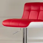 September 2 polstrede design afføring, justerbare i højden Ida Viadurini