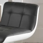 September 2 polstrede design afføring, justerbare i højden Ida Viadurini