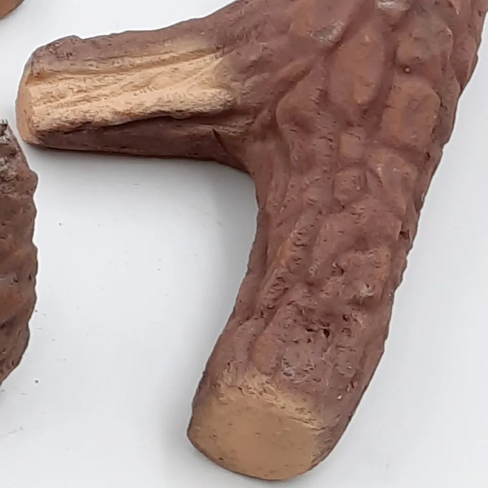 Sæt med 9 træer lavet af brandsikkert gips til udsmykning af biopejse - Rio Viadurini