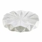 Levice hvid harpiks badeværelse tilbehør sæt Viadurini