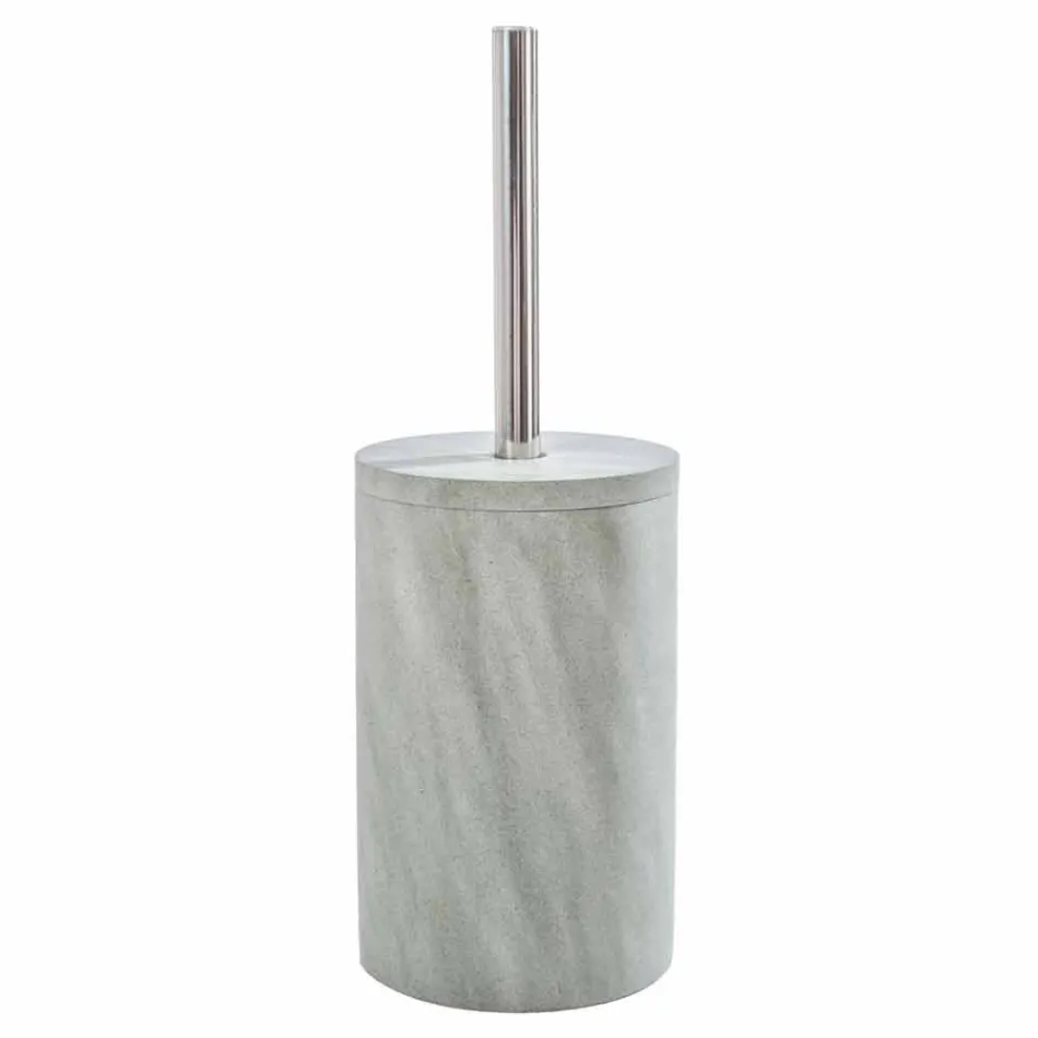 Montale grå sten badeværelse tilbehør sæt Viadurini