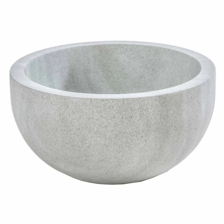 Montale grå sten badeværelse tilbehør sæt Viadurini