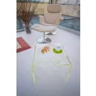 Sæt med moderne design i methacrylate fremstillet i Italien - Leielui Viadurini