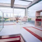 Sæt med moderne design i methacrylate fremstillet i Italien - Leielui Viadurini