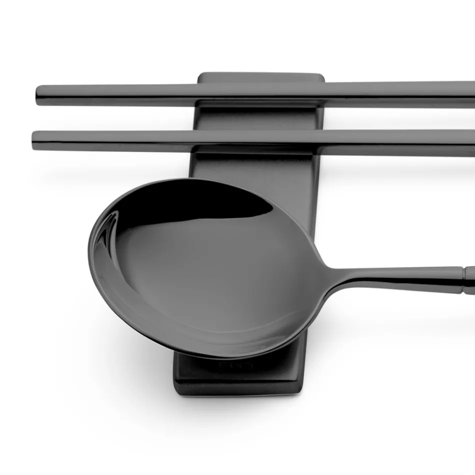 Sæt bestående af frugtske, spisepinde og bestikrest - Osaka Viadurini