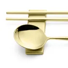 Sæt bestående af frugtske, spisepinde og bestikrest - Osaka Viadurini