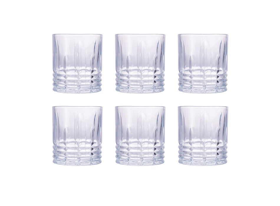 Sæt med 12 vandglas 320 ml i Crafted Glass - Kop Viadurini