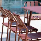 Sæt med 2 havestole lavet udelukkende af aluminium - Resplendent Viadurini