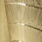 Sæt med 3 gyldne jernvaser med cirkulære dekorationer i relief - Walter Viadurini