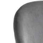 Sæt med 4 stole i fløjlseffekt mikrofiberstof - Terbio Viadurini