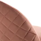 Sæt med 4 stole i fløjlseffekt mikrofiberstof - Terbio Viadurini