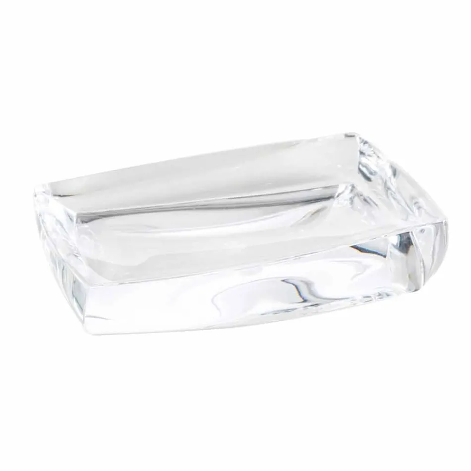 Torraca sæt dispenser + tumbler + sæbe skål til badeværelse design Viadurini