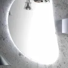 Træ sæt design vedhæng badeværelsesmøbler lavet i Italien :-( Viadurini