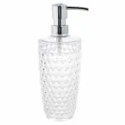 Sæt til bad dispenser + glas + moderne sæbe skål Netro Viadurini