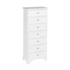 Kommode i massivt træ af forskellig finish lavet i Italien - Nortia Viadurini