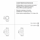 Indendørs eller udendørs stabelbare designskamler, 6 stykker - Liberty fra Myyour Viadurini