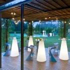 Farvet høj skammel Slide Koncord moderne design lavet i Italien Viadurini