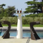 Farvet høj skammel Slide Koncord moderne design lavet i Italien Viadurini