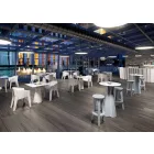 Højdesign barstol i polyethylen Fremstillet i Italien - Tinuccia Viadurini