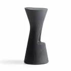 Høj havestol i farvet polyethylen Fremstillet i Italien - Desmond Viadurini