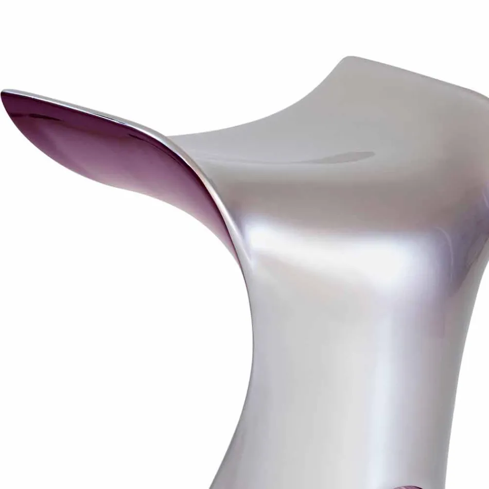 Moderne høj design afføring i polyethylen - Koncord Næste af Slide Viadurini