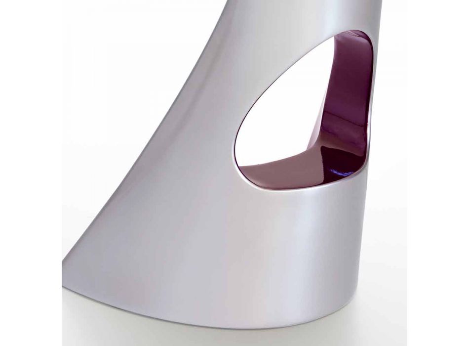 Moderne høj design afføring i polyethylen - Koncord Næste af Slide Viadurini