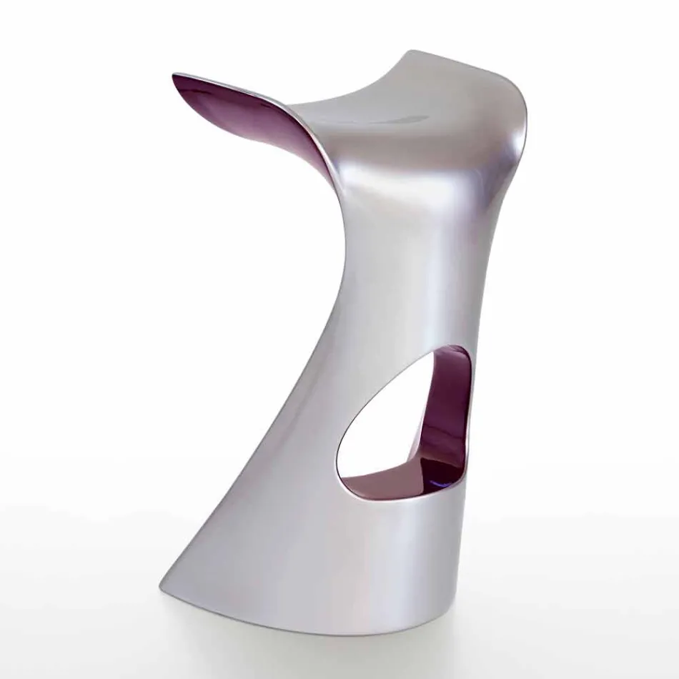 Moderne høj design afføring i polyethylen - Koncord Næste af Slide Viadurini